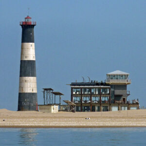 Leuchtturm von Pelican Point bei Walvis Bay (Symbolbild)