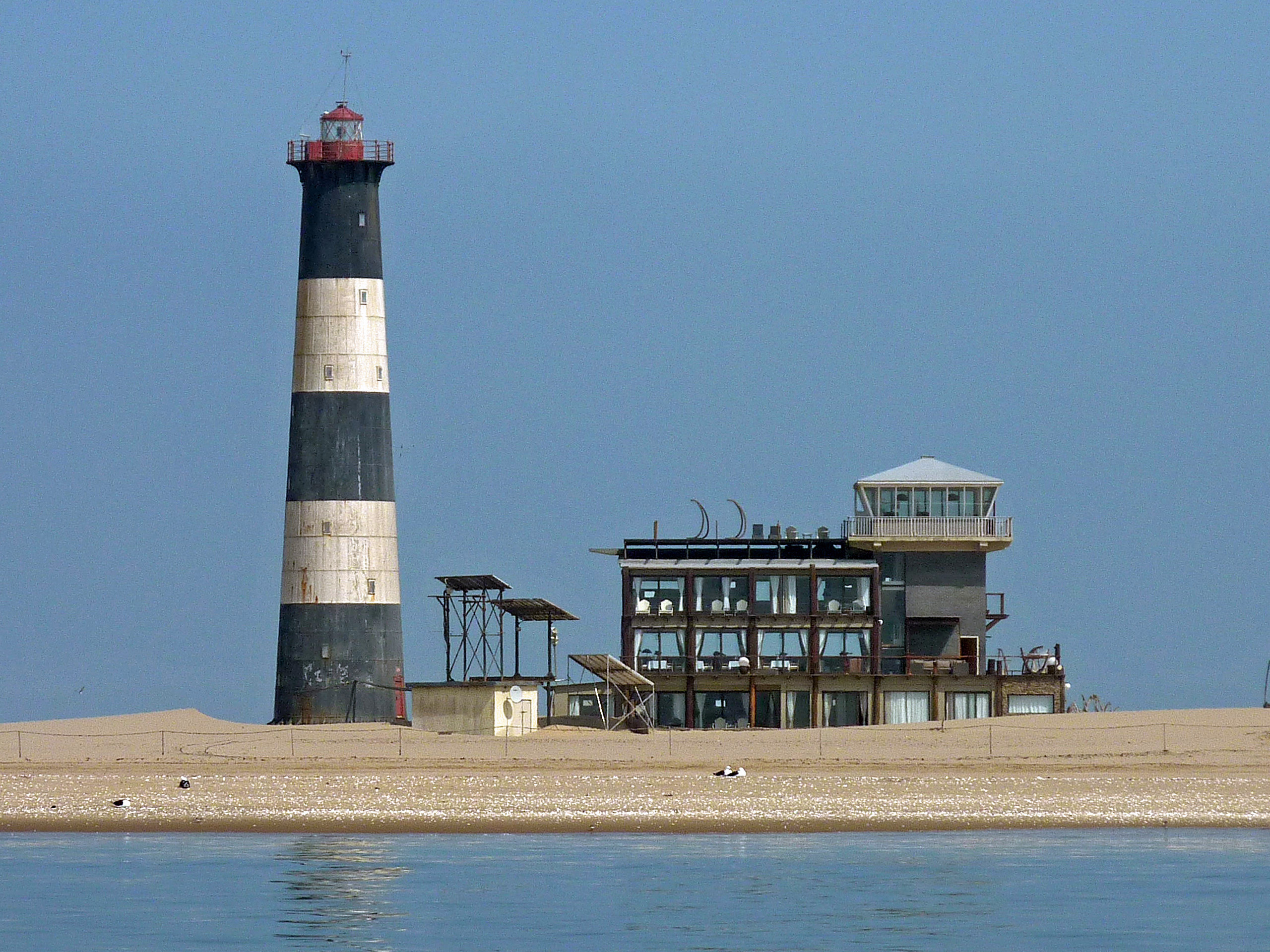 Leuchtturm von Pelican Point bei Walvis Bay (Symbolbild)