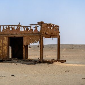 Verlassene Struktur an der Skelettküste, Namibia (Symbolbild)