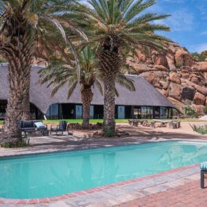 Ai Aiba – The Rock Painting Lodge bei Omaruru, Namibia