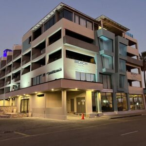 Beach Hotel Swakopmund: Hotelgebäude an der Straßenfront