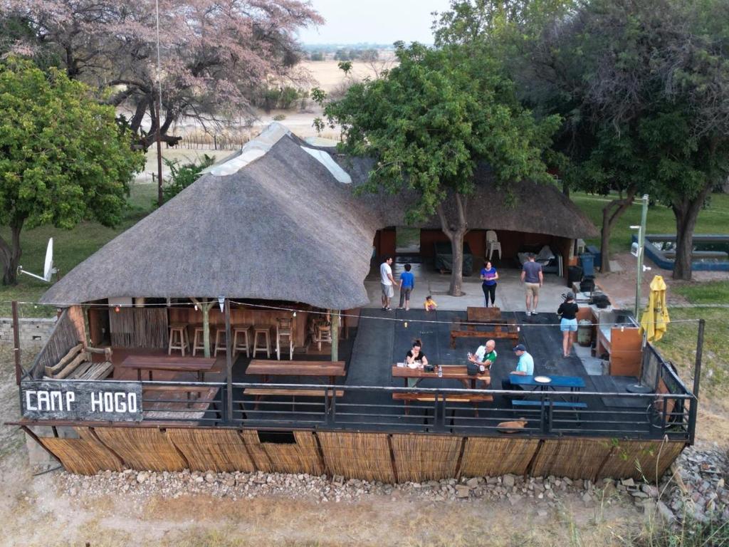 Camp Hogo Kavango, Unterkunft am Kavango