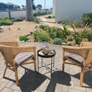 Leon's Seaview Swakopmund: Sitzplätze auf der Terrasse