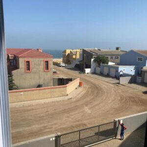 Riekert's Self-Catering Apartment @Silver Sands Swakopmund: Blick vom Balkon