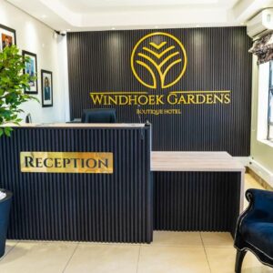 Windhoek Gardens Boutique Hotel: Rezeption