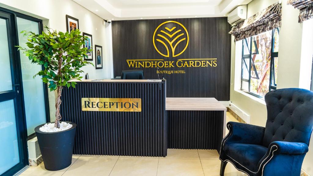 Windhoek Gardens Boutique Hotel: Rezeption
