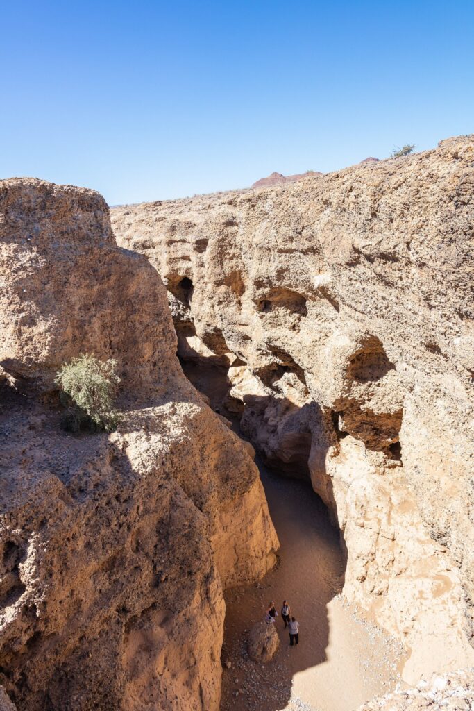 Sesriem Canyon in der Region Sossusvlei