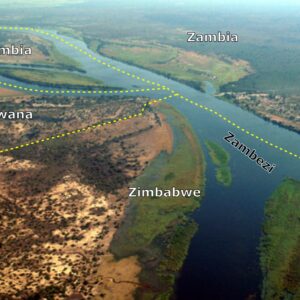 Der Sambesi nahe der Zambezi Mubala Lodge bei Katima Mulilo (Symbolbild)
