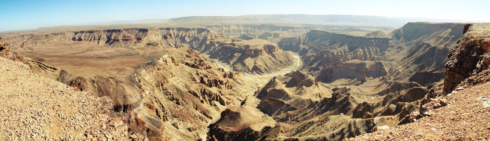 Panoramablick über den Fischfluss-Canyon, Namibia