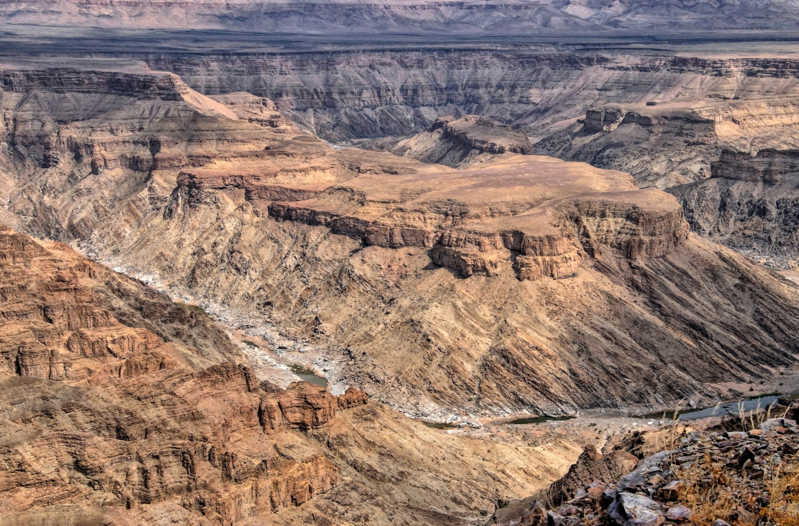 Fischfluss-Canyon in Südnamibia