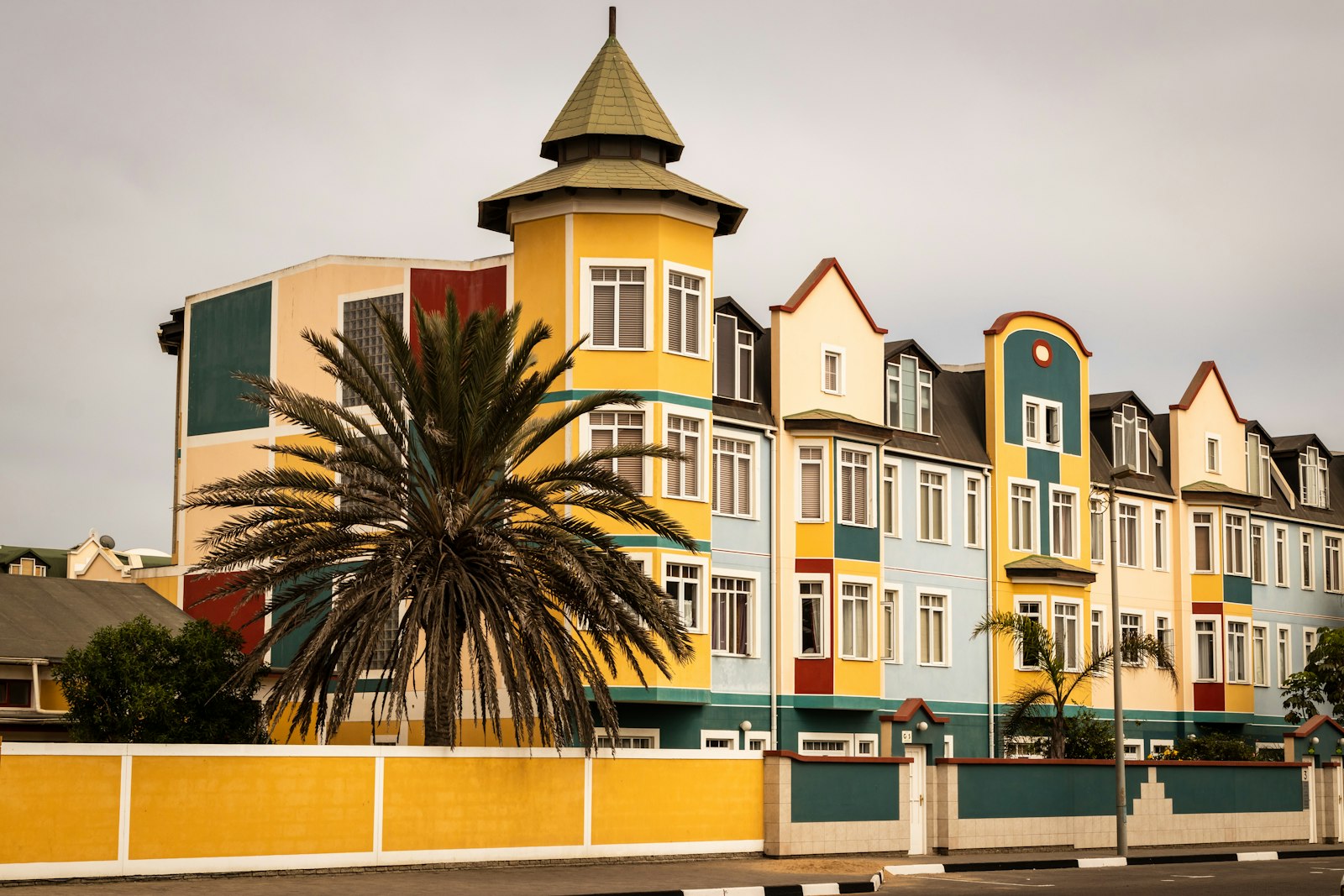 Kolonialbauten in Swakopmund, Namibia